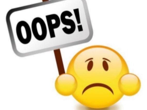 oops..